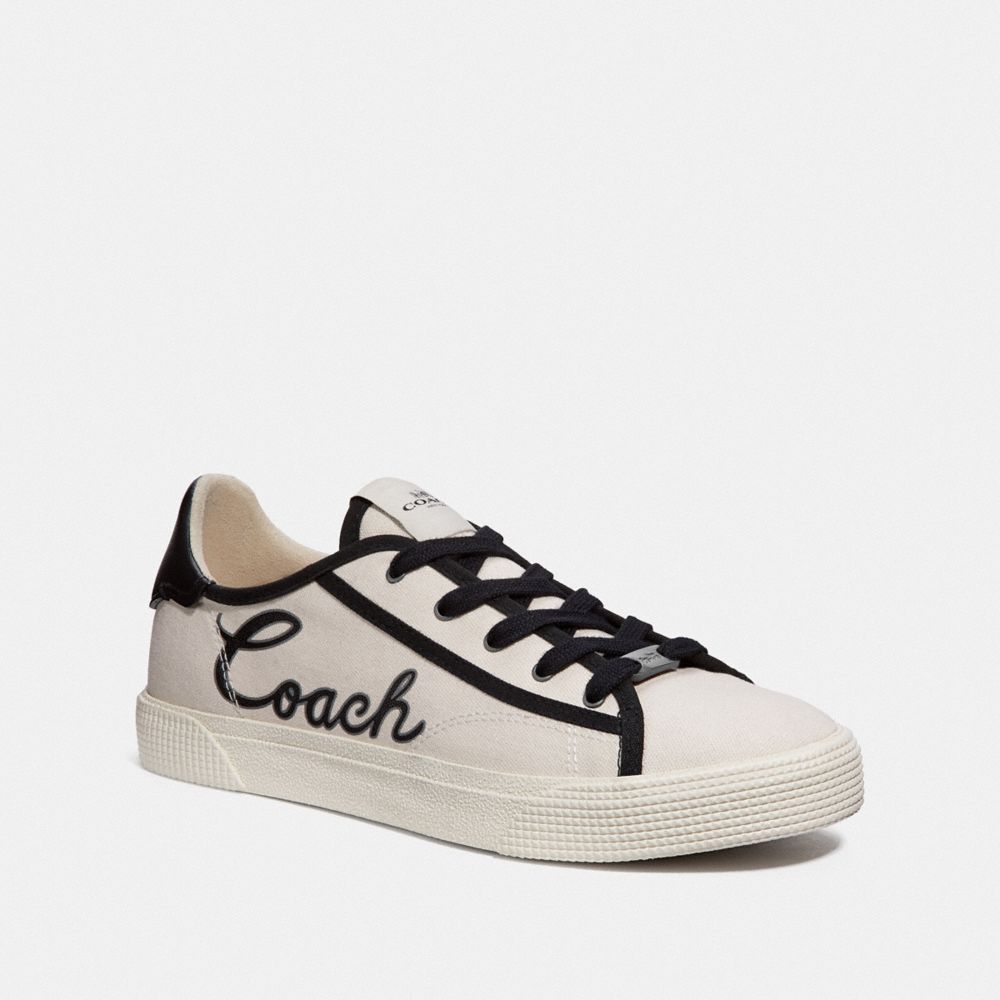 C136 LOW TOP SNEAKER - CHALK/BLACK - COACH FG3846