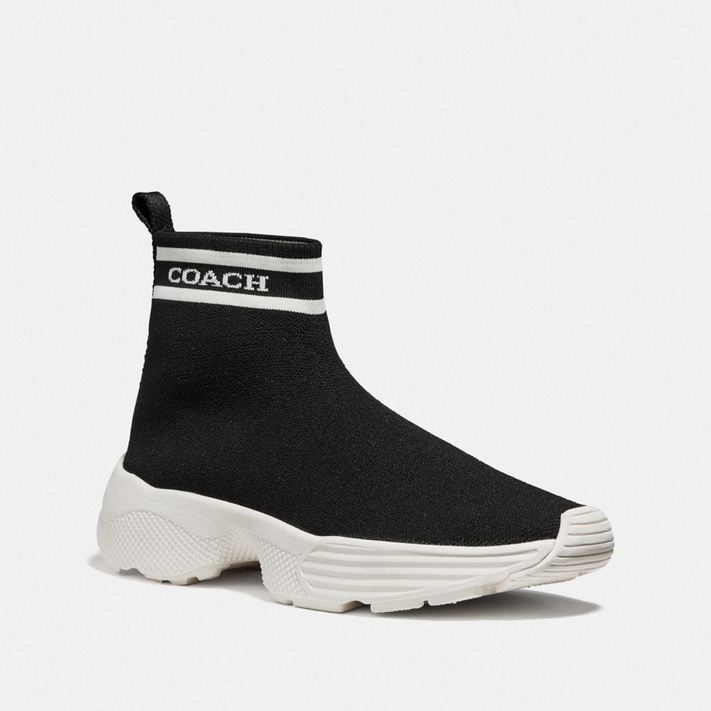 COACH FG4264 C203 Sock Sneaker BLACK