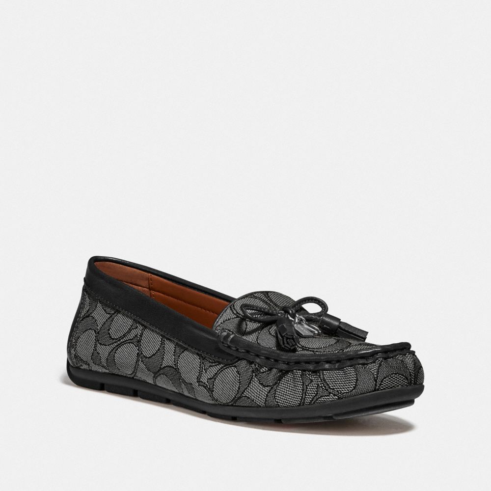 COACH FG4295 Moira Loafer BLACK/COAL