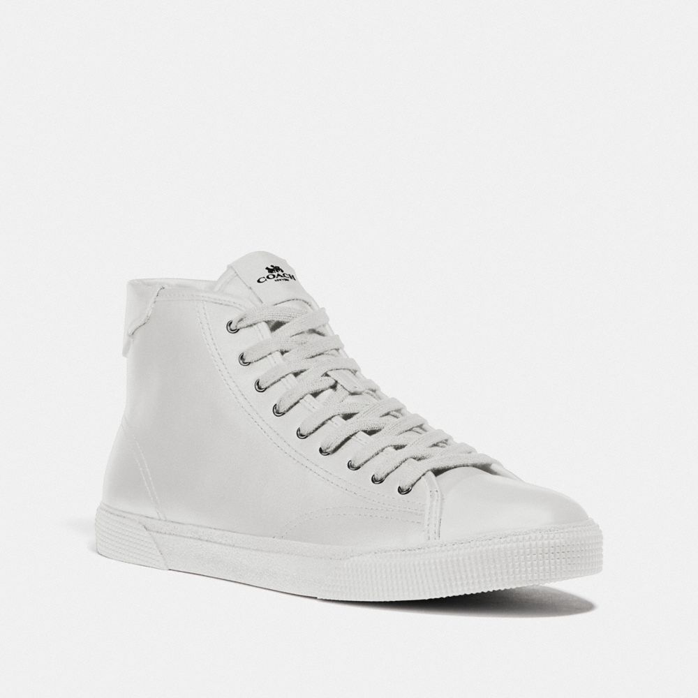 COACH Fg4398 - C207 HIGH TOP SNEAKER - WHITE | COACH CLEARANCE