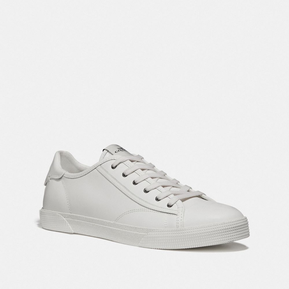 COACH C136 LOW TOP SNEAKER - WHITE - FG4411