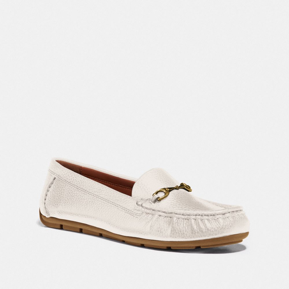 COACH FG4581 MAVIS LOAFER CHALK