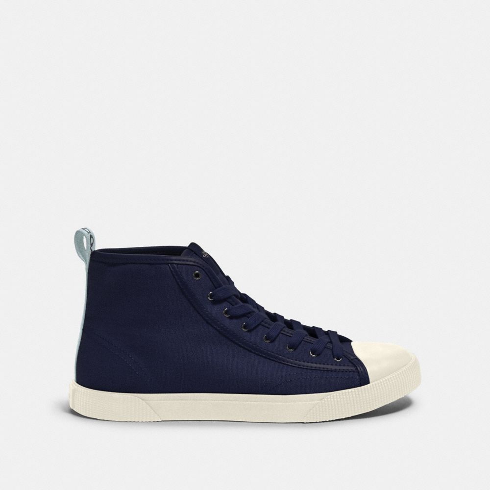 C207 HIGH TOP SNEAKER WITH COACH PATCH - FG4672 - CADET