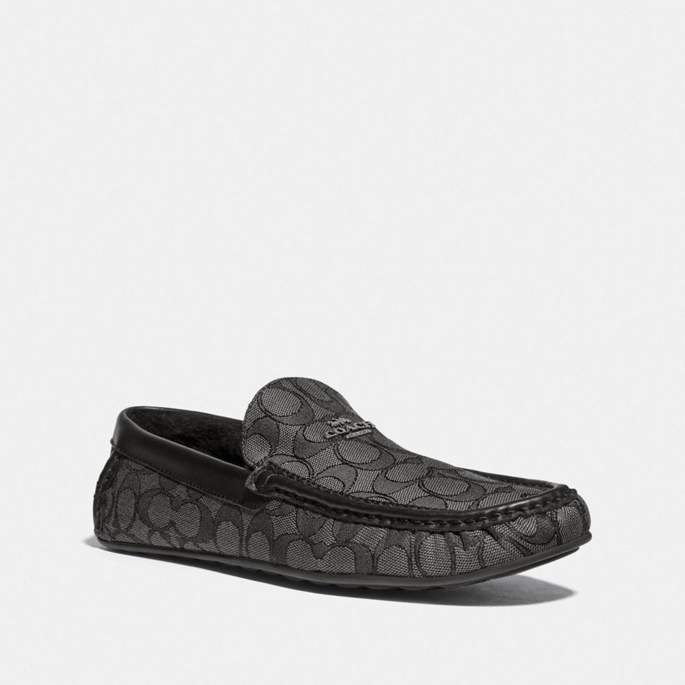 COACH FG4680 Slipper CHARCOAL/BLACK