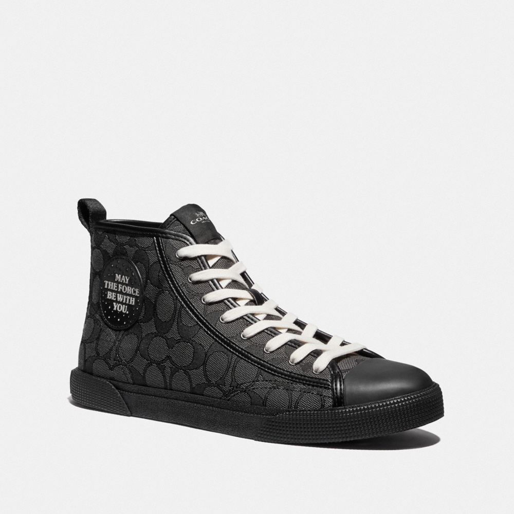 coach high top sneakers