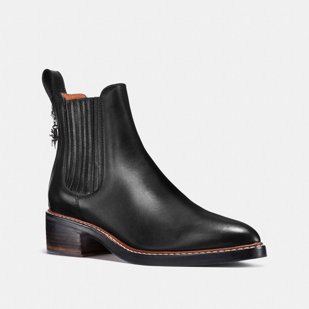 COACH G1190 Bowery Chelsea Boot BLACK