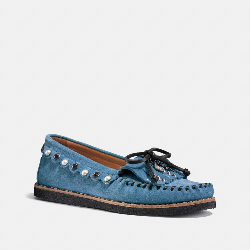 COACH G1210 Roccasin Slip On CHAMBRAY/CHAMBRAY