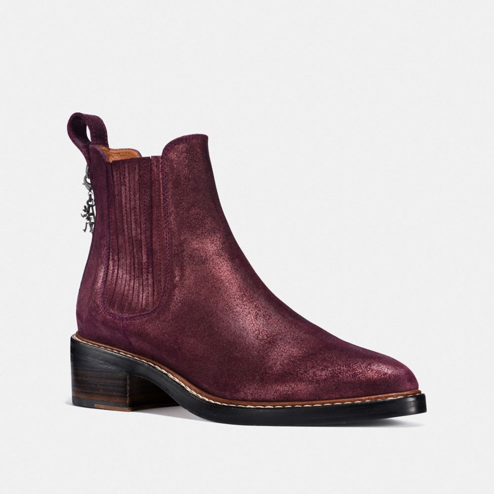 COACH G1286 BOWERY CHELSEA BOOT BORDEAUX