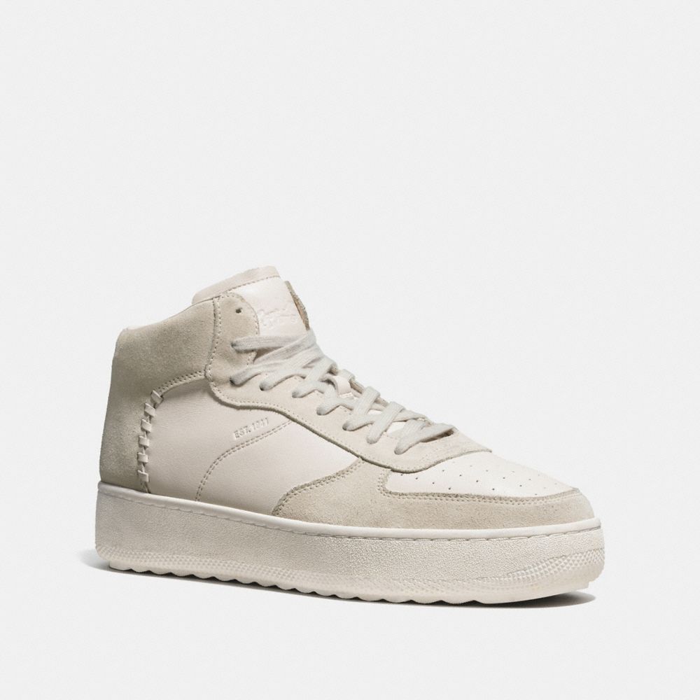 C210 HIGH TOP SNEAKER - CHALK - COACH G1561