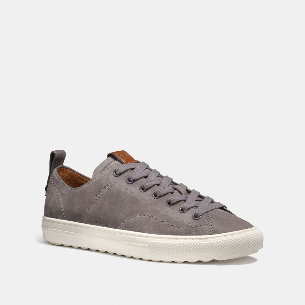 COACH C121 LOW TOP SNEAKER - GREY - G1828