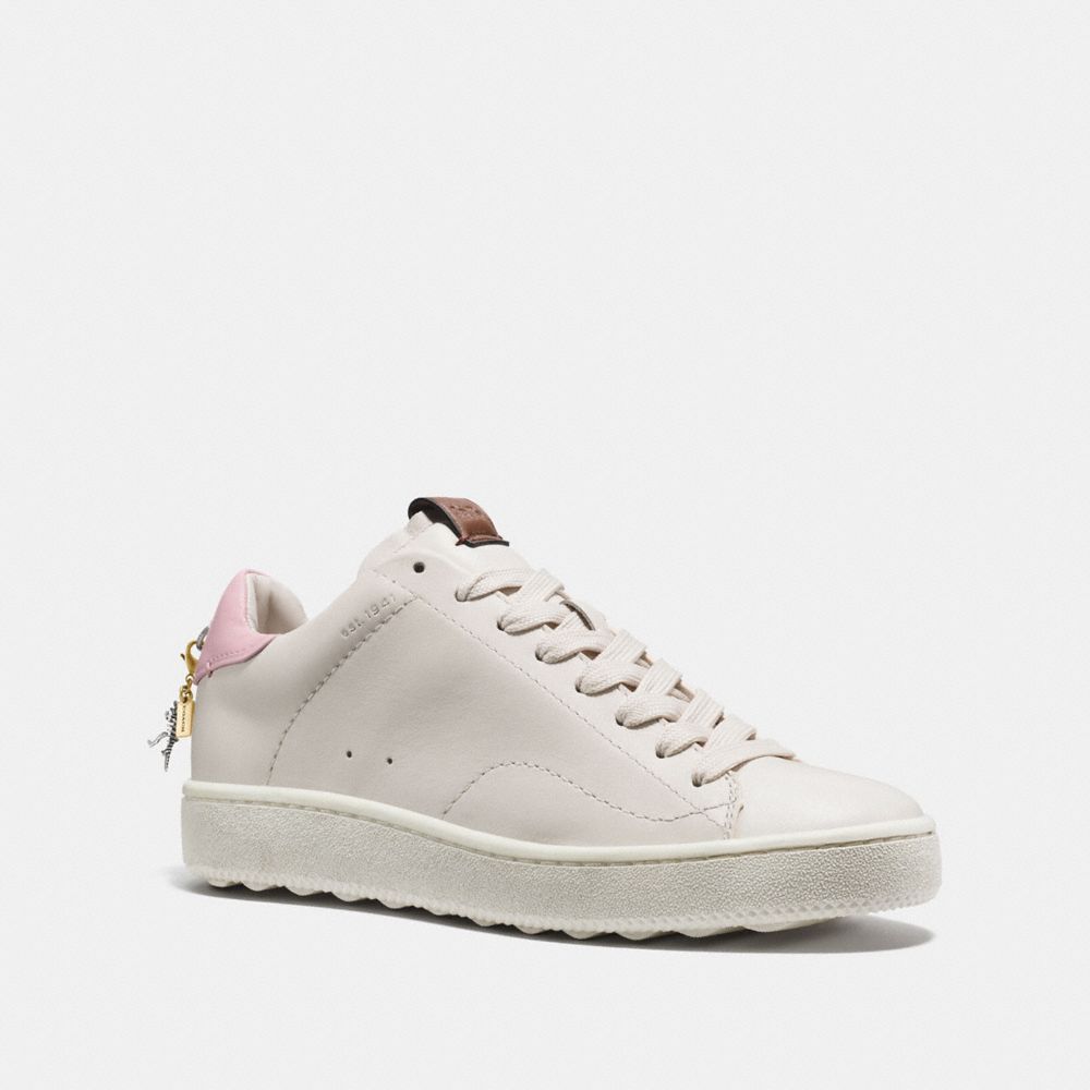 COACH G1903 C101 LOW TOP SNEAKER WHITE/PETAL