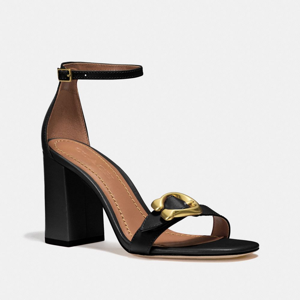 COACH G2399 - MAYA SANDAL BLACK