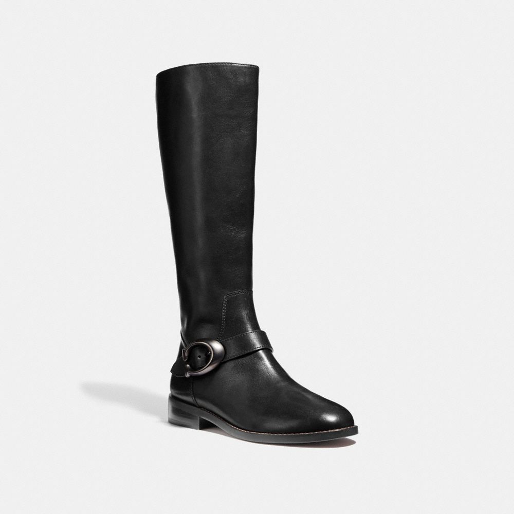 BRYNN RIDING BOOT - BLACK - COACH G2802