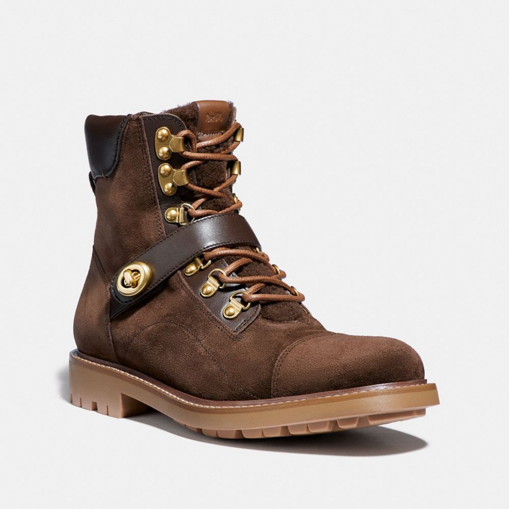 COACH HIKER BOOT - SADDLE/TOBACCO - G2929