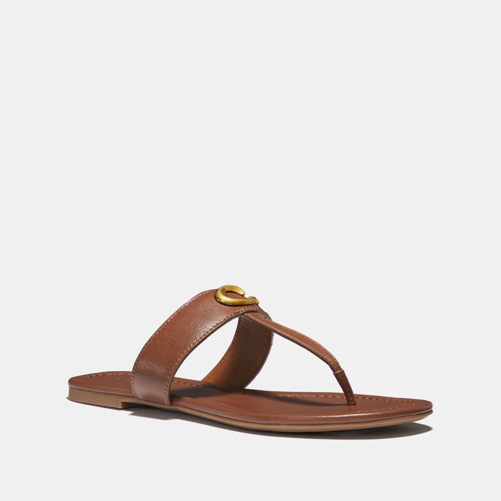 JESSIE SANDAL - SADDLE - COACH G3337