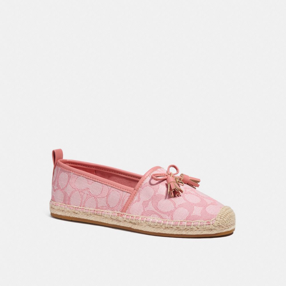 COACH Carson Espadrille - PINK - G3457