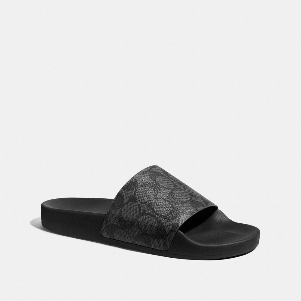 SLIDE - BLACK/BLACK - COACH G3507