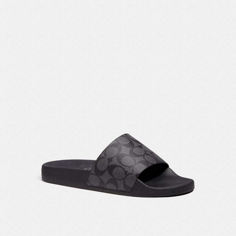 COACH G3507 Slide Charcoal/Black