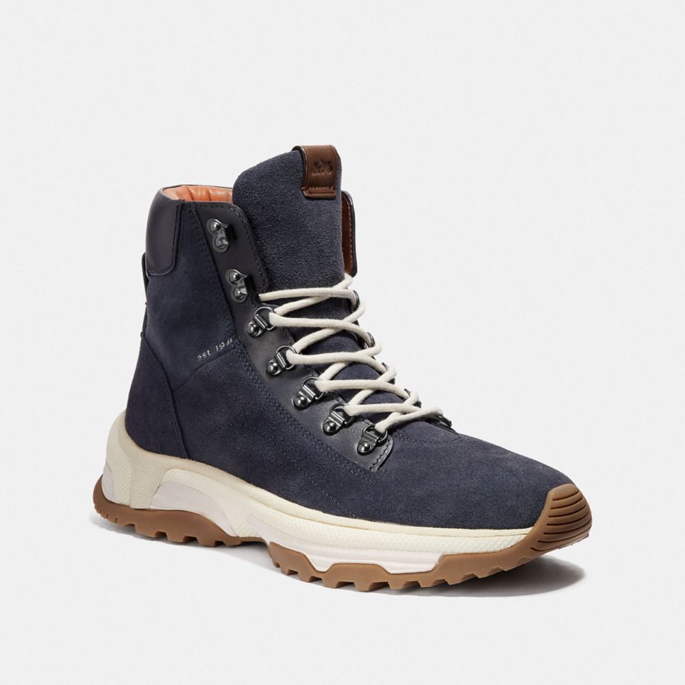 COACH CITY HIKER BOOT - G3526 - MIDNIGHT NAVY