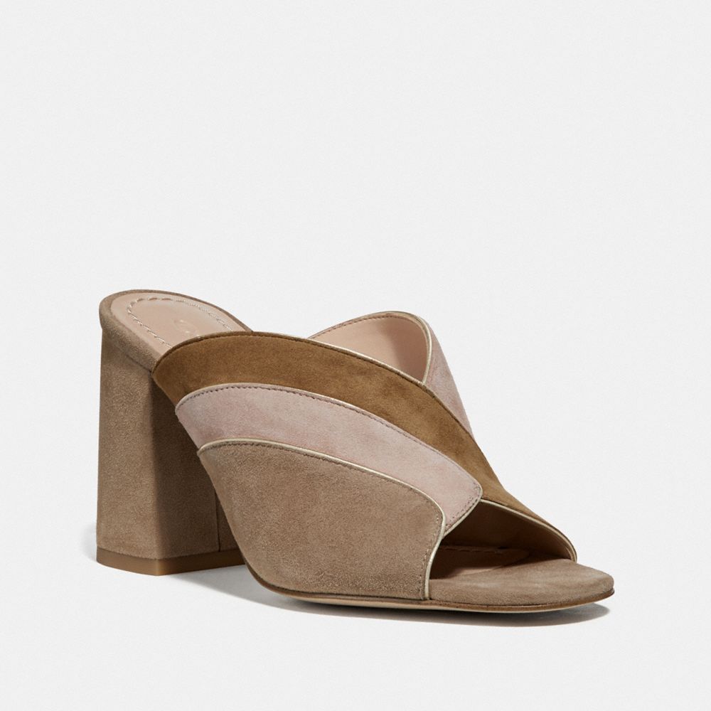 BRIA MULE - G3615 - OAT/PALE BLUSH