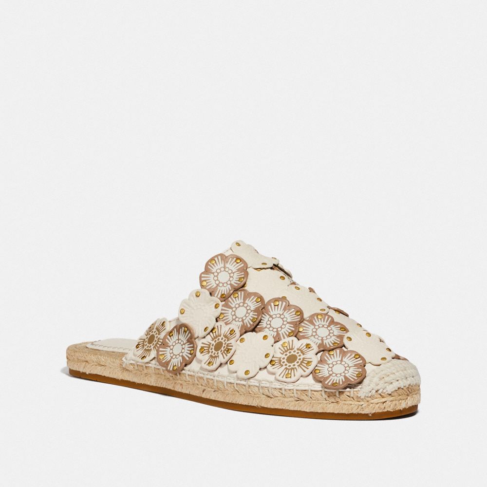 COACH G3673 - CALI ESPADRILLE SLIDE CHALK MULTI