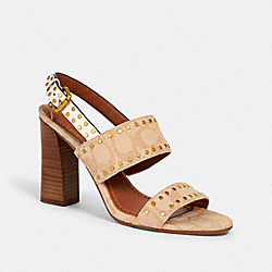 RYLIE SANDAL - IVORY/IVORY - COACH G3723