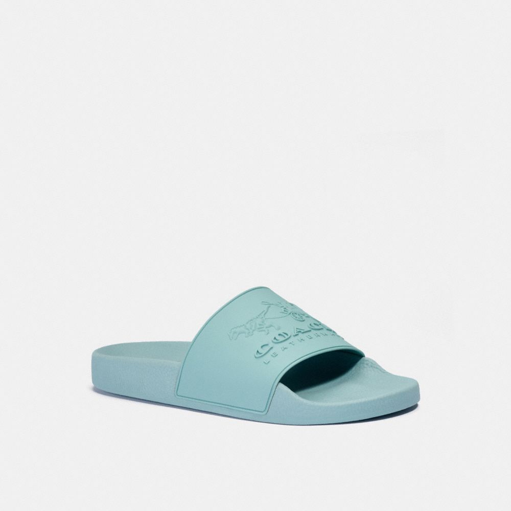 Slide With Coach - G3726 - Soft Aqua