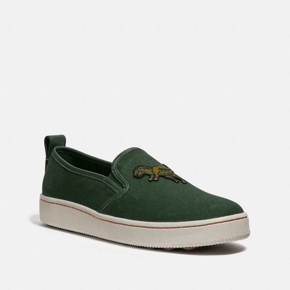 COACH C115 SLIP ON - REXY GREEN - G3766