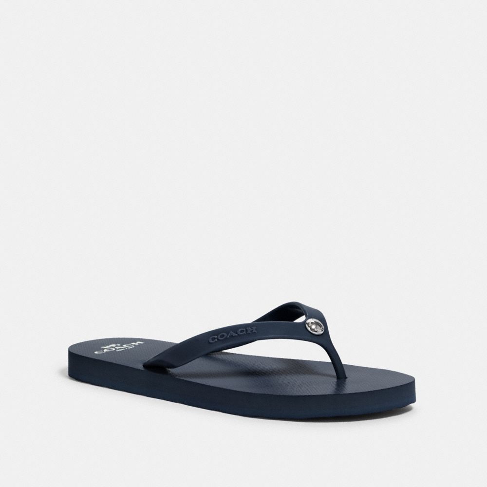 COACH G3775 FLIP FLOP NAVY