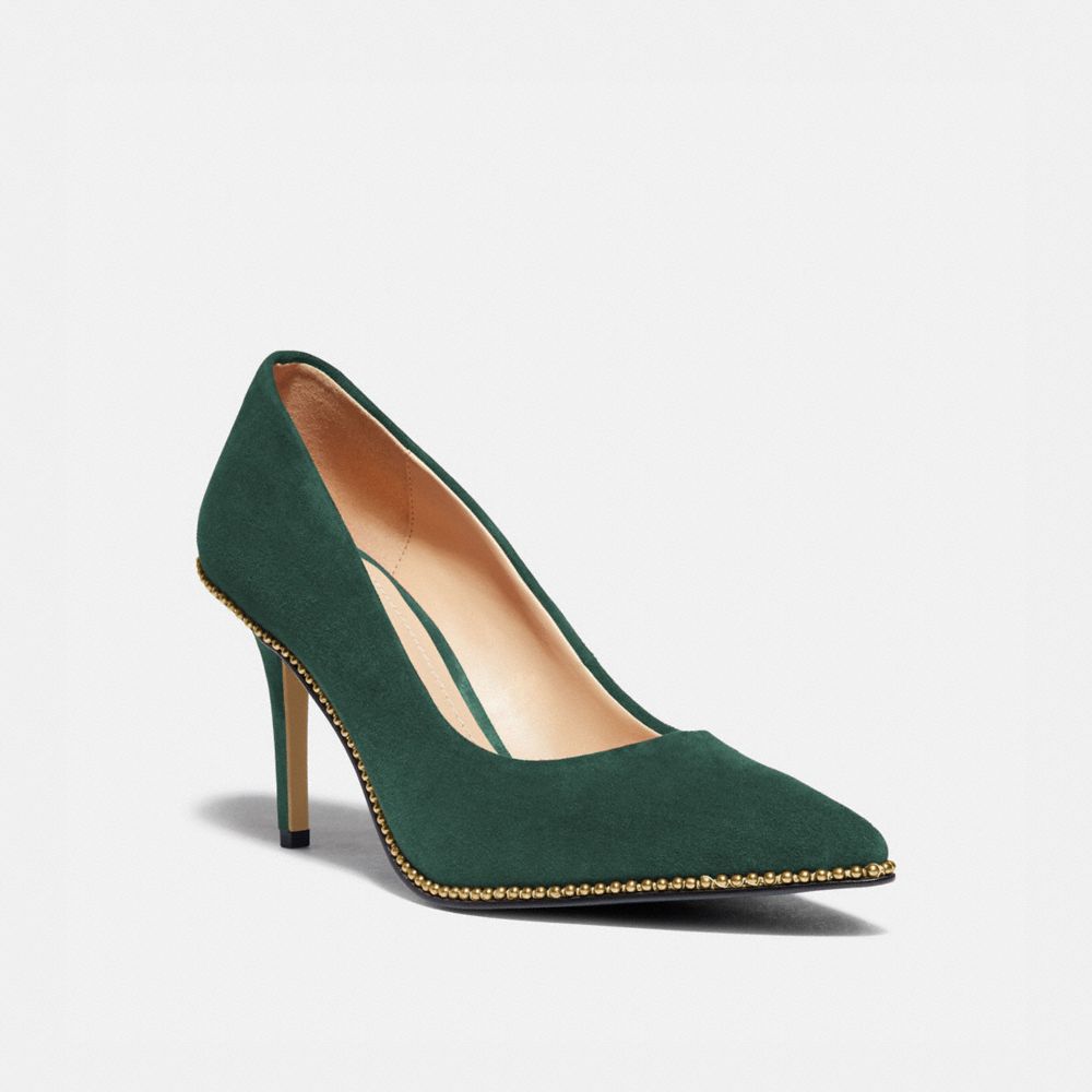 WAVERLY PUMP - DARK JADE - COACH G3937