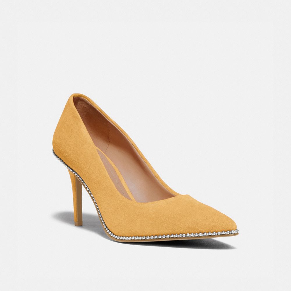 COACH WAVERLY PUMP - TUMERIC - G3937