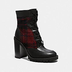 HEDY BOOTIE - RED/BLACK - COACH G4238