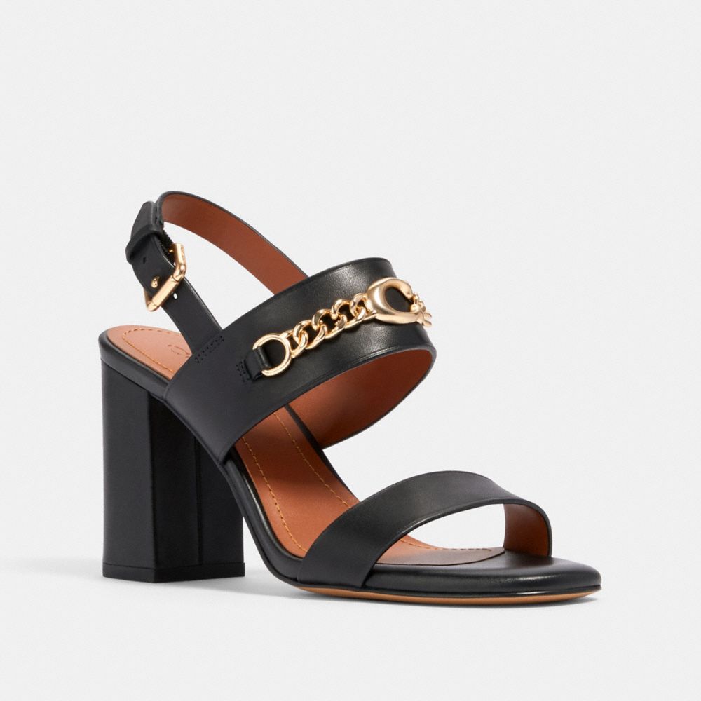 COACH G4248 MARI SANDAL BLACK