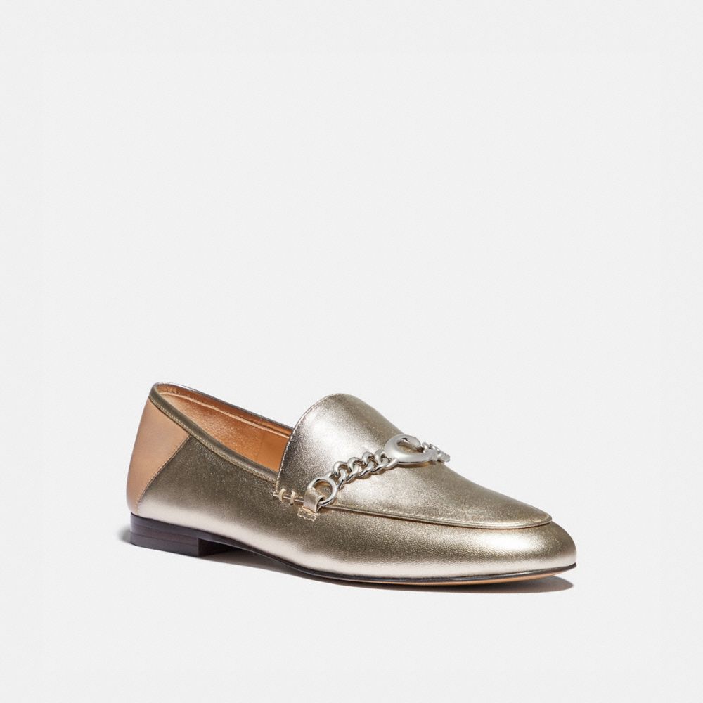 HELENA LOAFER - PLATINUM CHAMPAGNE - COACH G4749