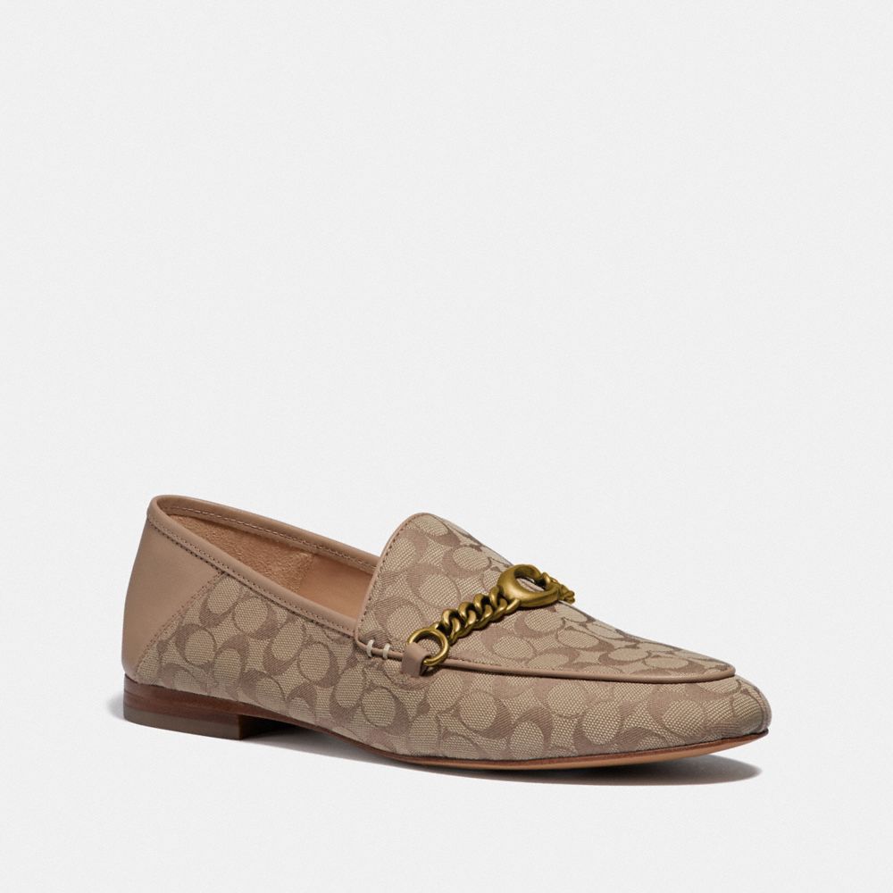 COACH G4776 HELENA LOAFER STONE