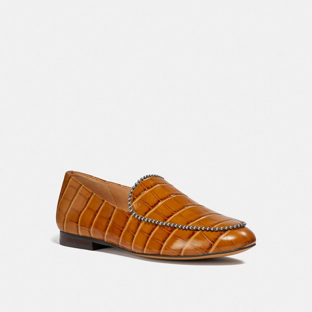 COACH HARPER LOAFER - LIGHT SADDLE - G4805