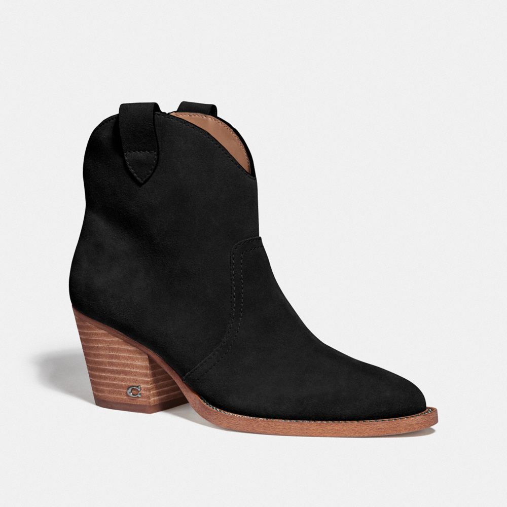 COACH G4815 PAIGE WESTERN BOOTIE BLACK