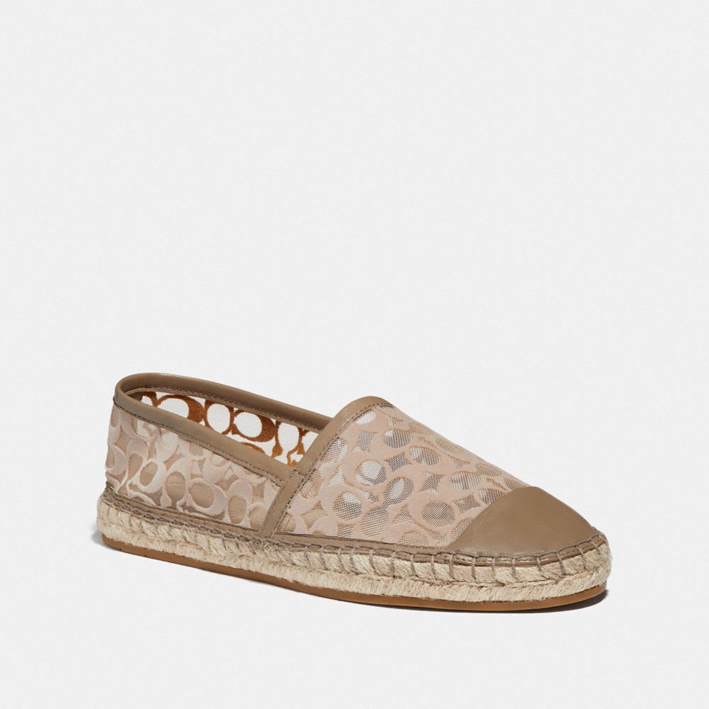 COACH G4819 - CLEO ESPADRILLE MUSHROOM