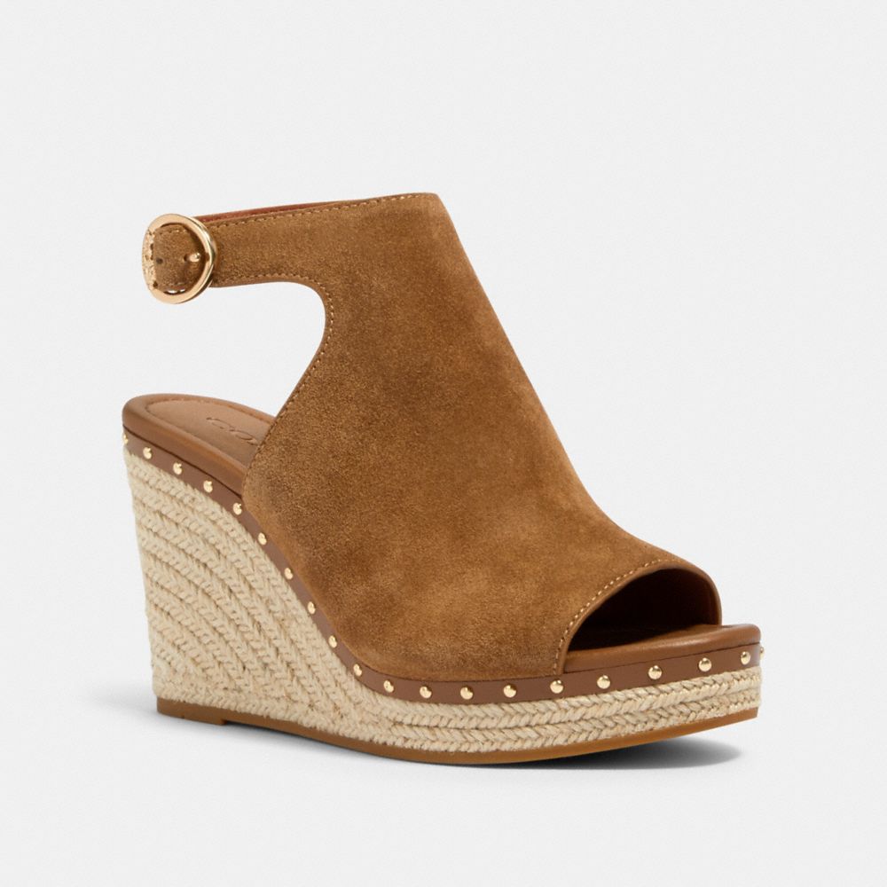 KRISTY WEDGE - PEANUT - COACH G4844