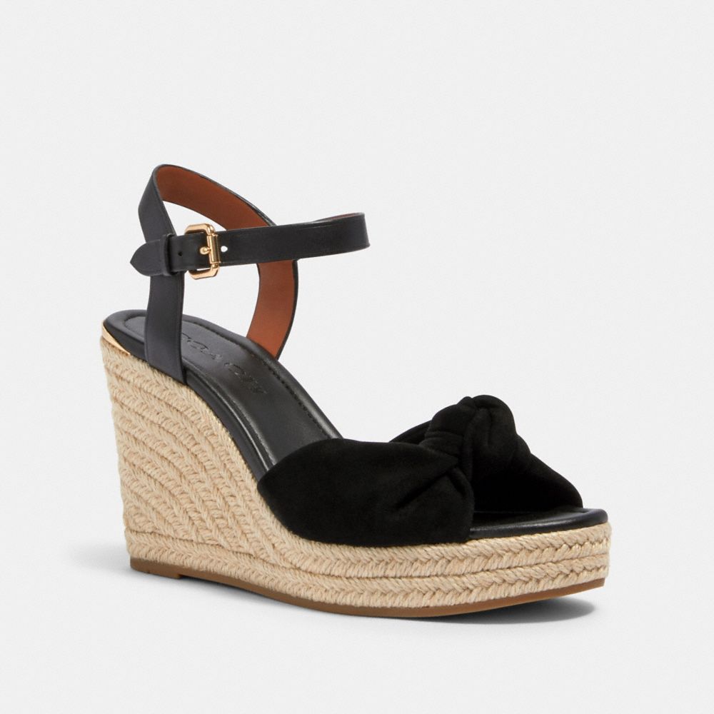 COACH G4845 - KATEY WEDGE BLACK