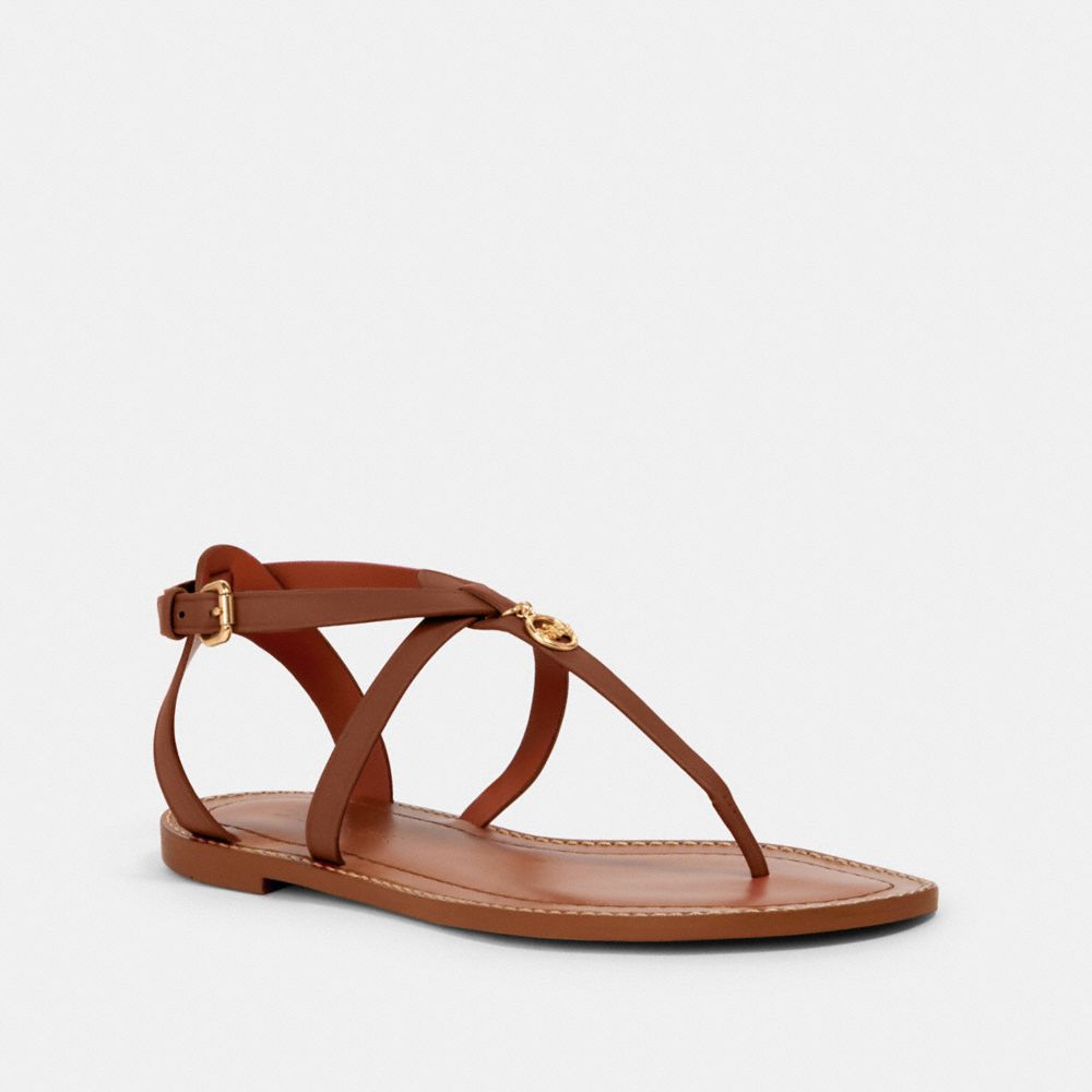 LYDIA SANDAL - G4854 - SADDLE