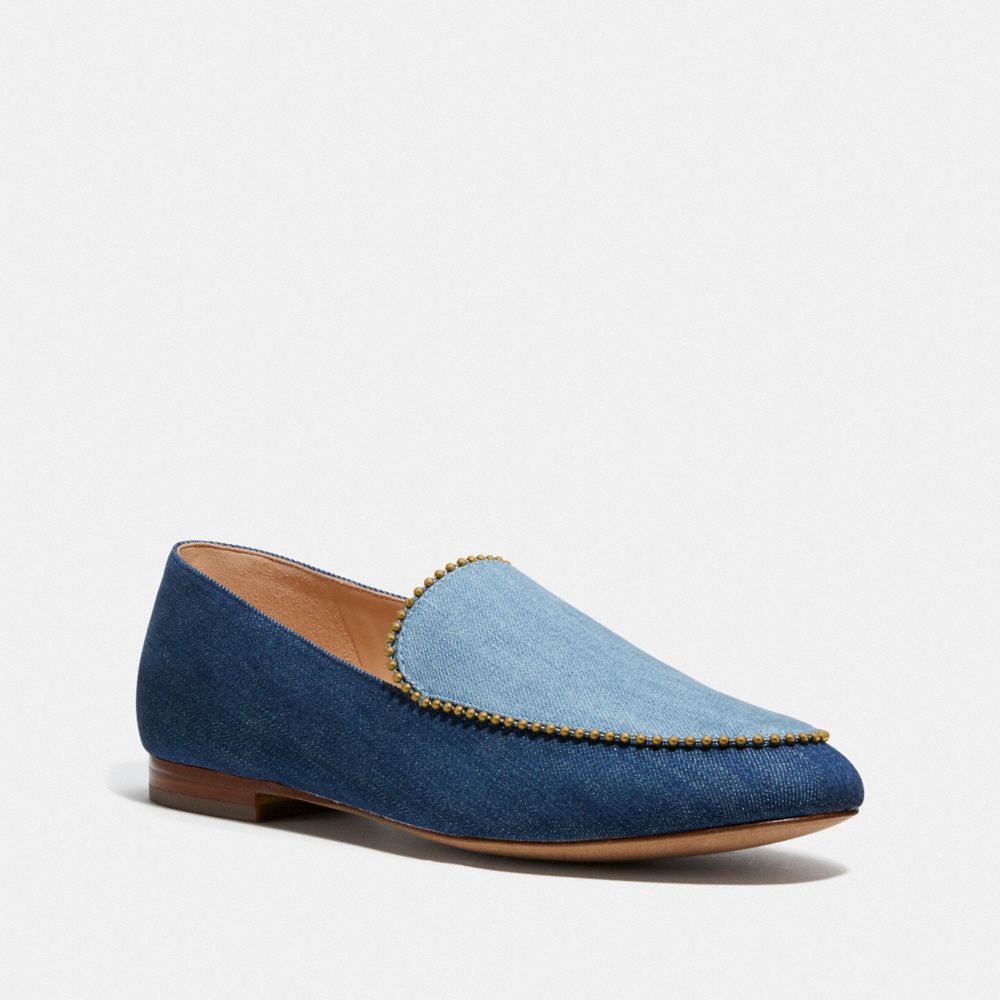 COACH G4861 HARPER LOAFER DENIM