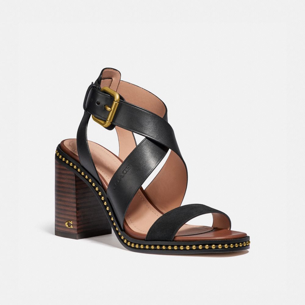 MANDY SANDAL - BLACK - COACH G4867