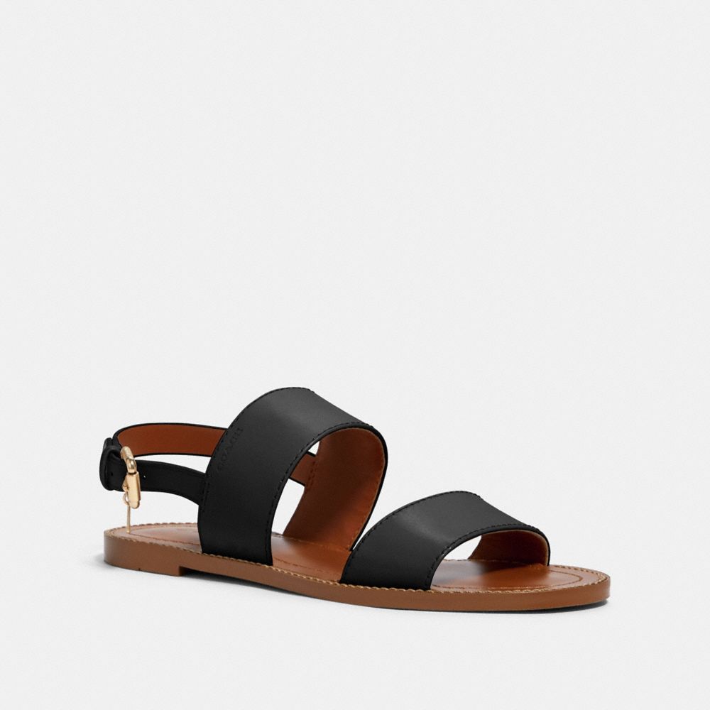 COACH G4874 - HENRY SANDAL BLACK