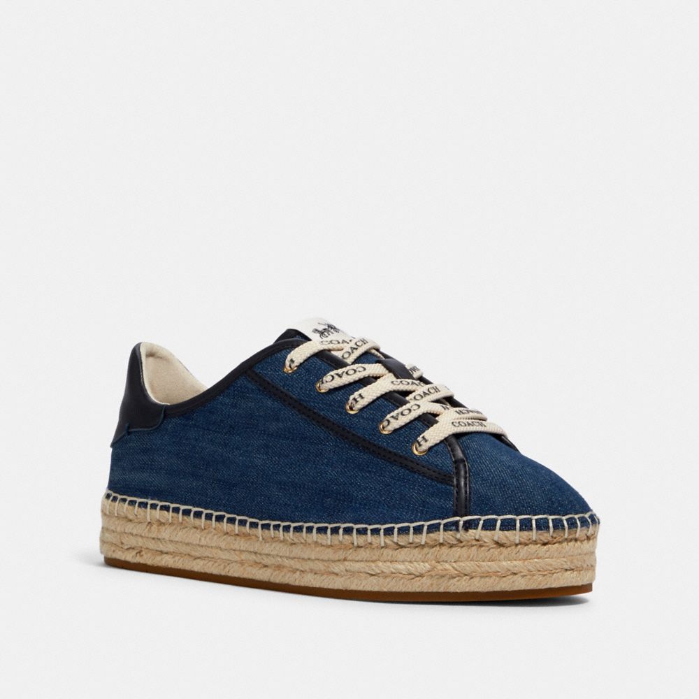 CATE ESPADRILLE SNEAKER - G4881 - DENIM