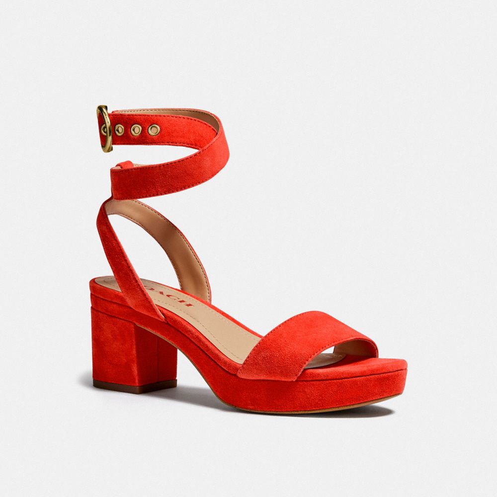 Serena Sandal - G4902 - Fiery Red