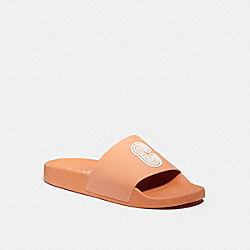 Slide With Coach Patch - CANDIED ORANGE - COACH G4920