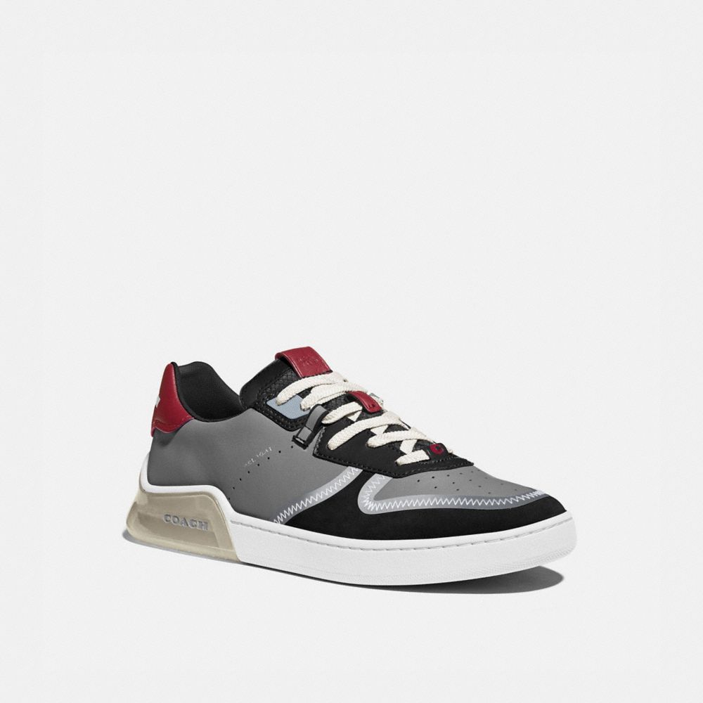 CITYSOLE COURT SNEAKER IN COLORBLOCK - WASHED STEEL BLACK - COACH G5014