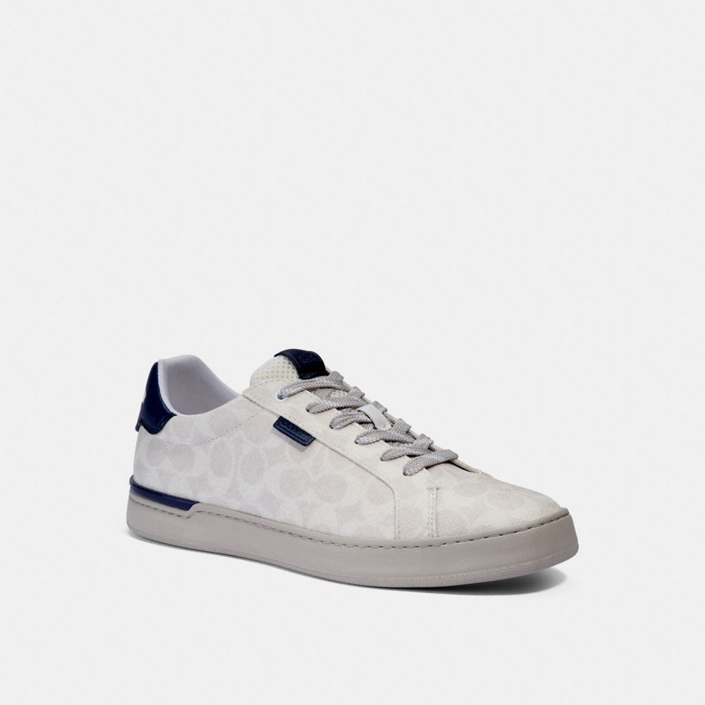 G5025 - Lowline Low Top Sneaker Chalk Cobalt