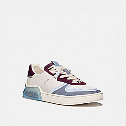 CITYSOLE COURT SNEAKER - CHALK/BOYSENBERRY - COACH G5045